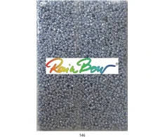Stikliniai apvalūs karoliukai (biseris) Nr. 6/0 RainBow® 500g, spalva 146