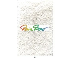 Stikliniai apvalūs karoliukai (biseris) Nr. 6/0 RainBow® 500g, spalva 401