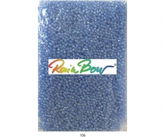 Stikliniai apvalūs karoliukai (biseris) Nr. 6/0 RainBow® 500g, spalva 106