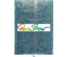 Stikliniai apvalūs karoliukai (biseris) Nr. 6/0 RainBow® 500g, spalva 163