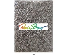 Stikliniai apvalūs karoliukai (biseris) Nr. 6/0 RainBow® 500g, spalva 148