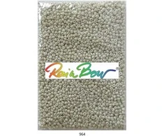 Stikliniai apvalūs karoliukai (biseris) Nr. 6/0 RainBow® 500g, spalva 964