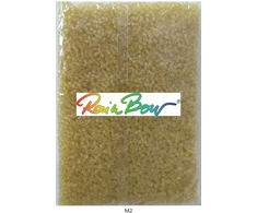 Stikliniai apvalūs karoliukai (biseris) Nr. 6/0 RainBow® 500g, spalva M2