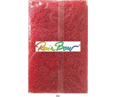 Stikliniai apvalūs karoliukai (biseris) Nr. 6/0 RainBow® 500g, spalva 302