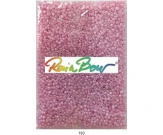Stikliniai apvalūs karoliukai (biseris) Nr. 6/0 RainBow® 500g, spalva 150