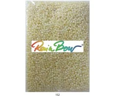 Stikliniai apvalūs karoliukai (biseris) Nr. 6/0 RainBow® 500g, spalva 152