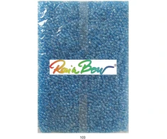 Stikliniai apvalūs karoliukai (biseris) Nr. 6/0 RainBow® 500g, spalva 103