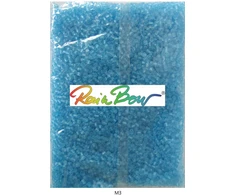 Stikliniai apvalūs karoliukai (biseris) Nr. 6/0 RainBow® 500g, spalva M3