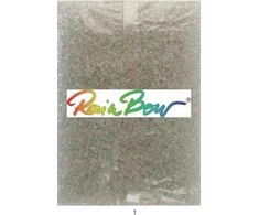 Stikliniai apvalūs karoliukai (biseris) Nr. 6/0 RainBow® 500g, spalva 1