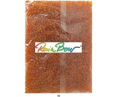 Stikliniai apvalūs karoliukai (biseris) Nr. 6/0 RainBow® 500g, spalva 9B