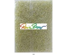 Stikliniai apvalūs karoliukai (biseris) Nr. 6/0 RainBow® 500g, spalva 131