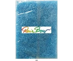 Stikliniai apvalūs karoliukai (biseris) Nr. 6/0 RainBow® 500g, spalva M3