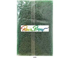 Stikliniai apvalūs karoliukai (biseris) Nr. 6/0 RainBow® 500g, spalva M7B