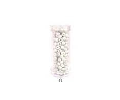 Stikliniai apvalūs karoliukai (biseris) Nr. 6/0 RainBow® plastikinėje tūbelėje 25 g, spalva 41