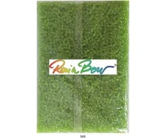 Stikliniai apvalūs karoliukai (biseris) Nr. 6/0 RainBow® 500g, spalva M4