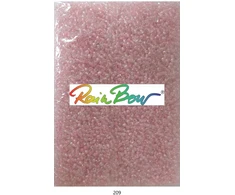 Stikliniai apvalūs karoliukai (biseris) Nr. 6/0 RainBow® 500g, spalva 209
