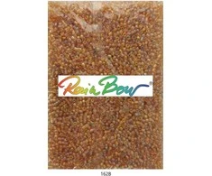Stikliniai apvalūs karoliukai (biseris) Nr. 6/0 RainBow® 500g, spalva 162B