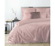 Patalynės komplektas Eurofirany Patalynės užvalkalų komplektas NOVA SATIN 125 | POWDER Rožinis (180x200-cm, 50x70-cm-2-vnt)