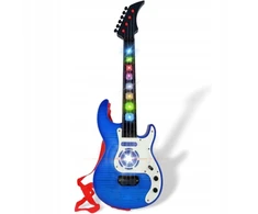 Bigtoys edukacinė vaikiška roko gitara su šviesomis ir garsais, nuo 3 metų