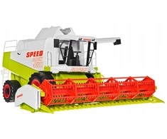 Didelis žaislinis javų kombainas 1:16 su judančiomis detalėmis, 73 cm