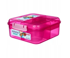 Sistema Pietų dėžutė vaikams 1250 ml, rožinė