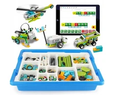 Programuojamas robotikos konstruktorius WeDo 2.0 su Smart Hub ir jutikliais, 200+ elementų