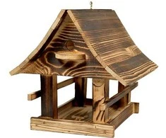 Tvirta medinė lesyklėlė 26cm