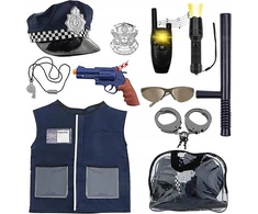Vaikiškas policininko kostiumo ir aksesuarų rinkinys deAO Toys, nuo 6 metų