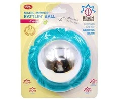 Lean Toys Veidrodinis „Brain Builders" kamuolėlis „MAGIŠKI ATSPINDŽIAI“ BB003_BB072
