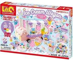 Konstruktorius LaQ „Sweet Collection Ice Kreminis Wagon”