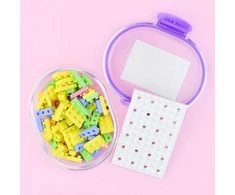 Karpomas IWAKO konstruktorius BENTO priešpiečių mini dėžutėje "Odekake Kit - Fantasy" Blocks ER-GLB411