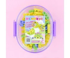 Karpomas IWAKO konstruktorius BENTO priešpiečių mini dėžutėje "Odekake Kit - Fantasy" Blocks ER-GLB411