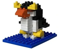 Karpomas IWAKO konstruktorius „Rockhopper Penguin” Blocks