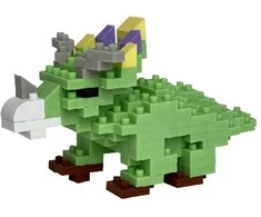 Karpomas IWAKO konstruktorius „Triceratops” Blocks