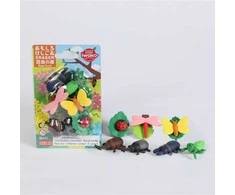 IWAKO trintukų – dėlionių rinkinys „Bugs Hunt”