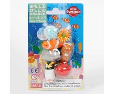 IWAKO trintukų – dėlionių rinkinys „Sea Friends”