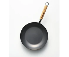 Japoniška plieninė keptuvė „YOSHIKAWA“, Ø20 cm YH9902