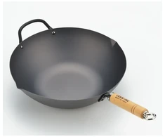 Japoniška plieninė WOK keptuvė „YOSHIKAWA“, Ø30 cm YH9917