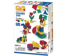 Japoniškas konstruktorius LAQ "Basic 200" pirmasis rinkinys