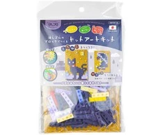 Karpomas Iwako kūrybinis mozaikų rinkinys „KESHI-BLO Dot Art Kit – Juodas Cat”, ER-GLB706