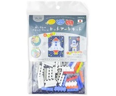 Karpomas Iwako kūrybinis mozaikų rinkinys „KESHI-BLO Dot Art Kit – Rocket”, ER-GLB712