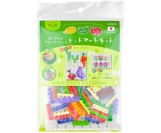 Karpomas Iwako kūrybinis mozaikų rinkinys „KESHI-BLO Dot Art Kit – Vegetable”, ER-GLB702