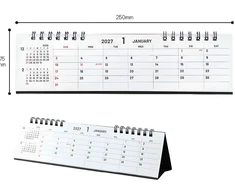 Kompaktiškas stalo kalendorius 2027 "Compact Desk Calendar", CLT-YW-27
