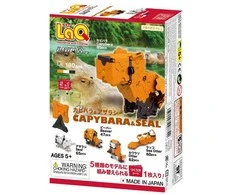 Konstruktorius LaQ „Animal World Capybara &amp; Seal”