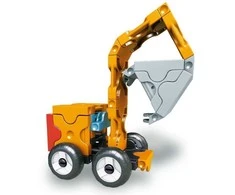 Japoniškas konstruktorius LAQ "Hamacron Constructor Mini Wheel Loader"