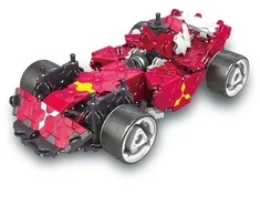 Yoshiritsu Japoniškas edukacinis konstruktorius LAQ Hamacron SPEED WHEELS, nuo 7 m.