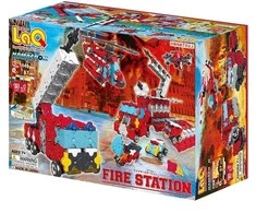 Konstruktorius LaQ „Hamacron Constructor Fire Station”