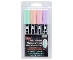 Marvy Uchida Kreidiniai markeriai Marvy Bistro Chalk Marker #480-4P 4vnt.