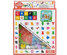 Kūrybinis rinkinys Iwako „Craft House Zoo”