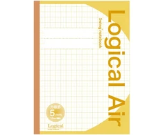 Herlitz Lengvi sąsiuviniai „Logical AIR Grid” B5, langeliais (5 vnt.) HB5-H502-5P